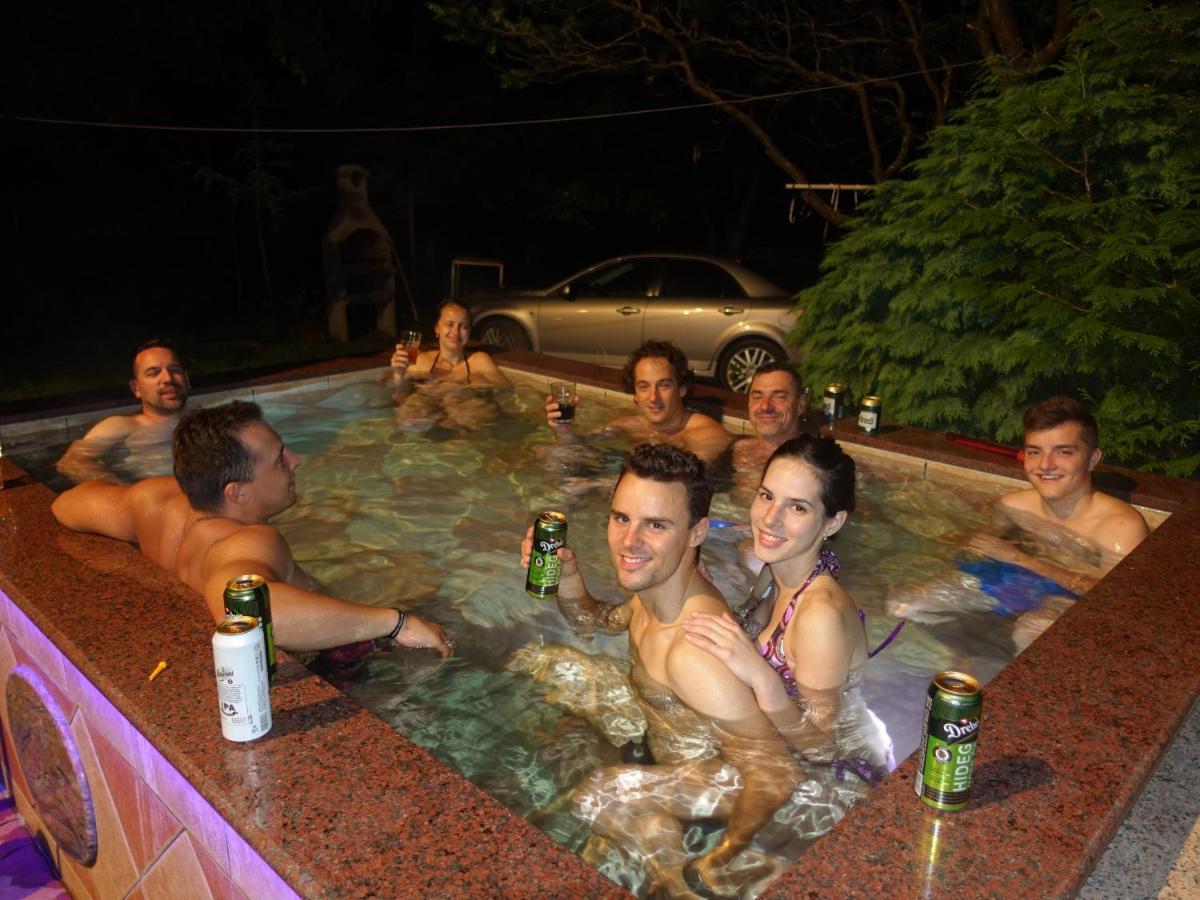 Pilisszentivan Pilis Hills View Deluxe House With Pool & Ac Near Bpヴィラ エクステリア 写真